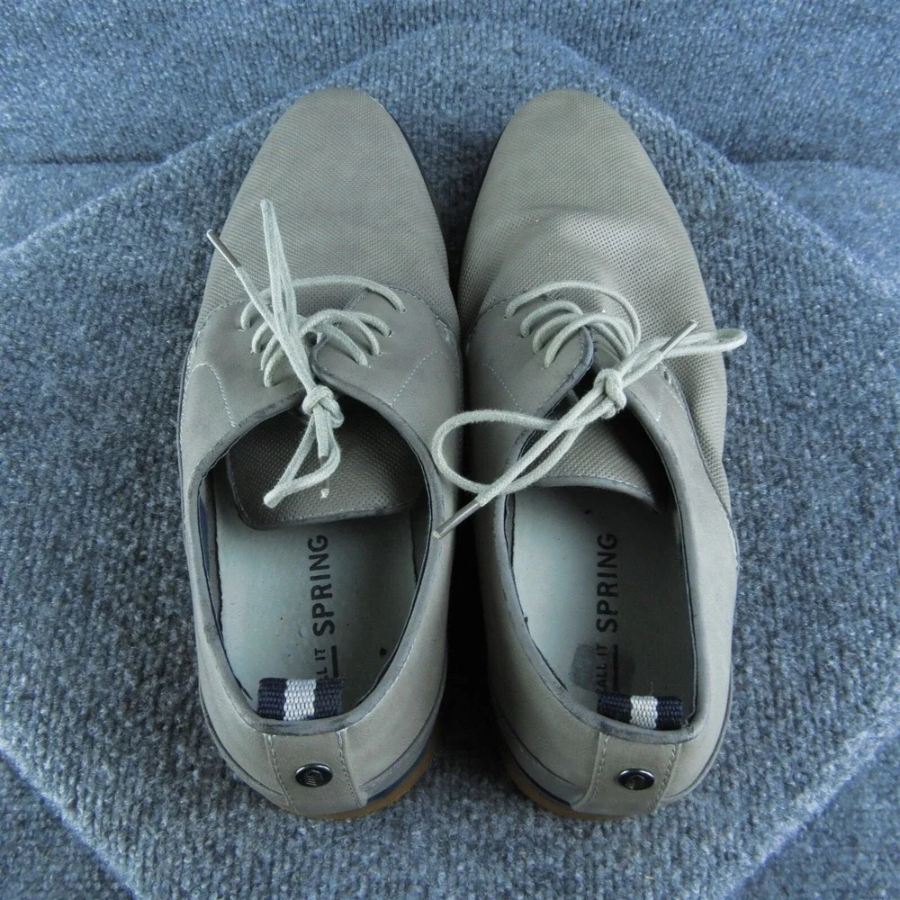 Call it Spring Men's  Sneaker Gray Synthetic Size 9M‎ Gently Used 2025
